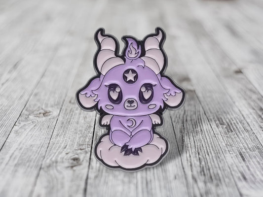 “Purple Baby Baphomet”